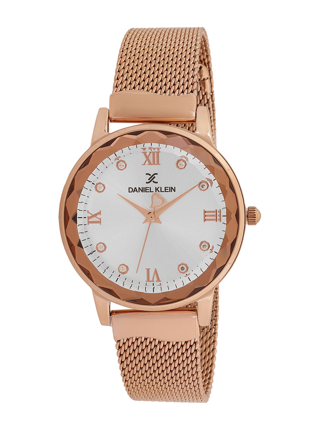 Daniel Klein Women Round Dial & Straps Analogue Watch DK.1.12911-3