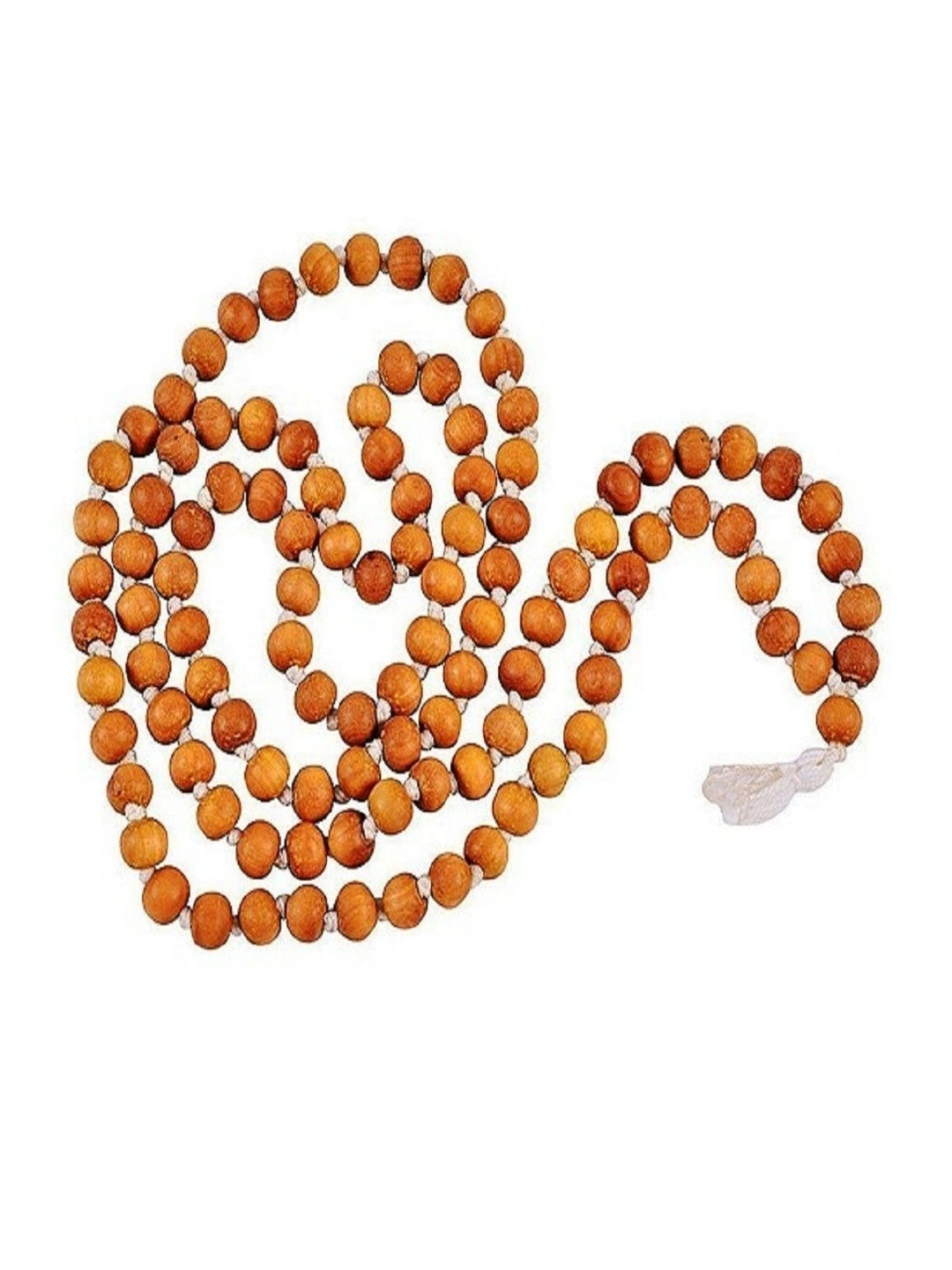 numeroastro Unisex Sandalwood Chandan Rosary Mala Necklace