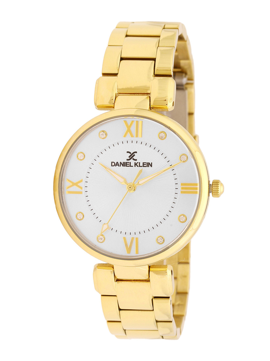 Daniel Klein Women Dial & Bracelet Style Straps Analogue Watch DK.1.12963-3
