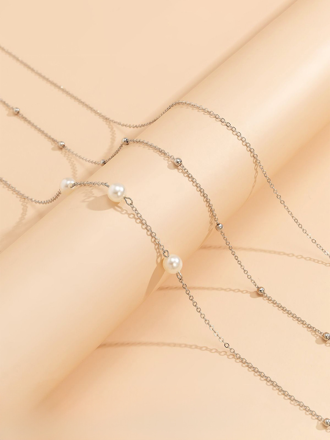 Fabme Artificial Beaded Waist Chain Saree Accessories