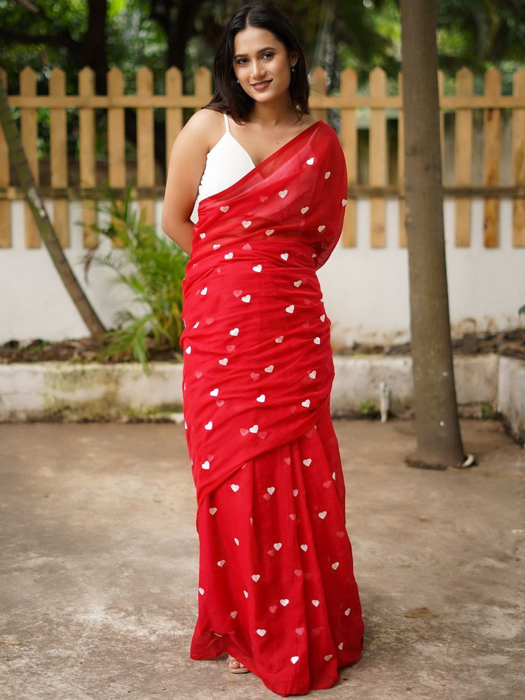 ETHNIC ELEMENTS Pure Cotton Saree