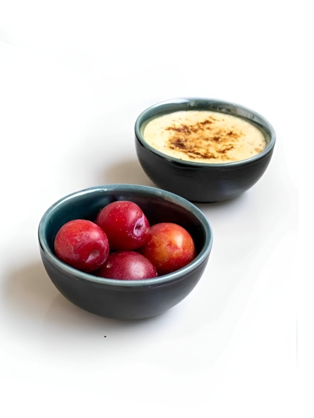 FREEDOM TREE Green Fields 2 Pcs Dishwasher & Microwave Safe Ceramic Serving Bowl