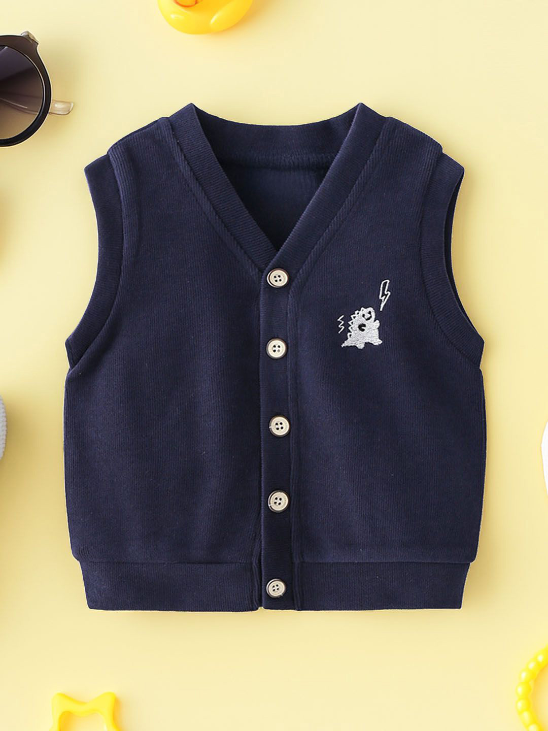 Xsole Boys V-Neck Cardigan Sweater