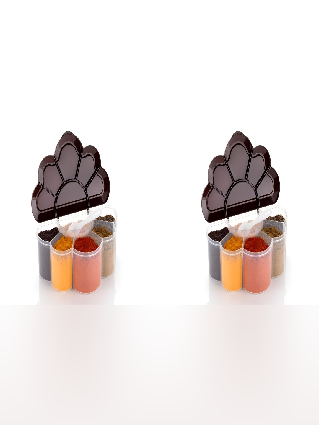 Metrolife Brown 2 Pieces Kitchen Storage Containers-2 L