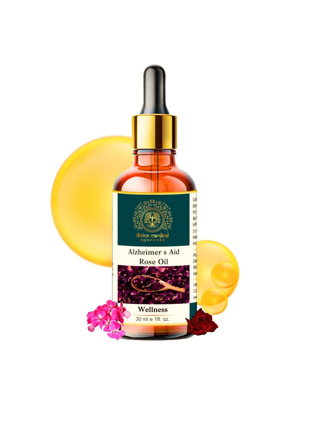 Divine cardinal Alzheimers Aid Rose Oil - 30 ml