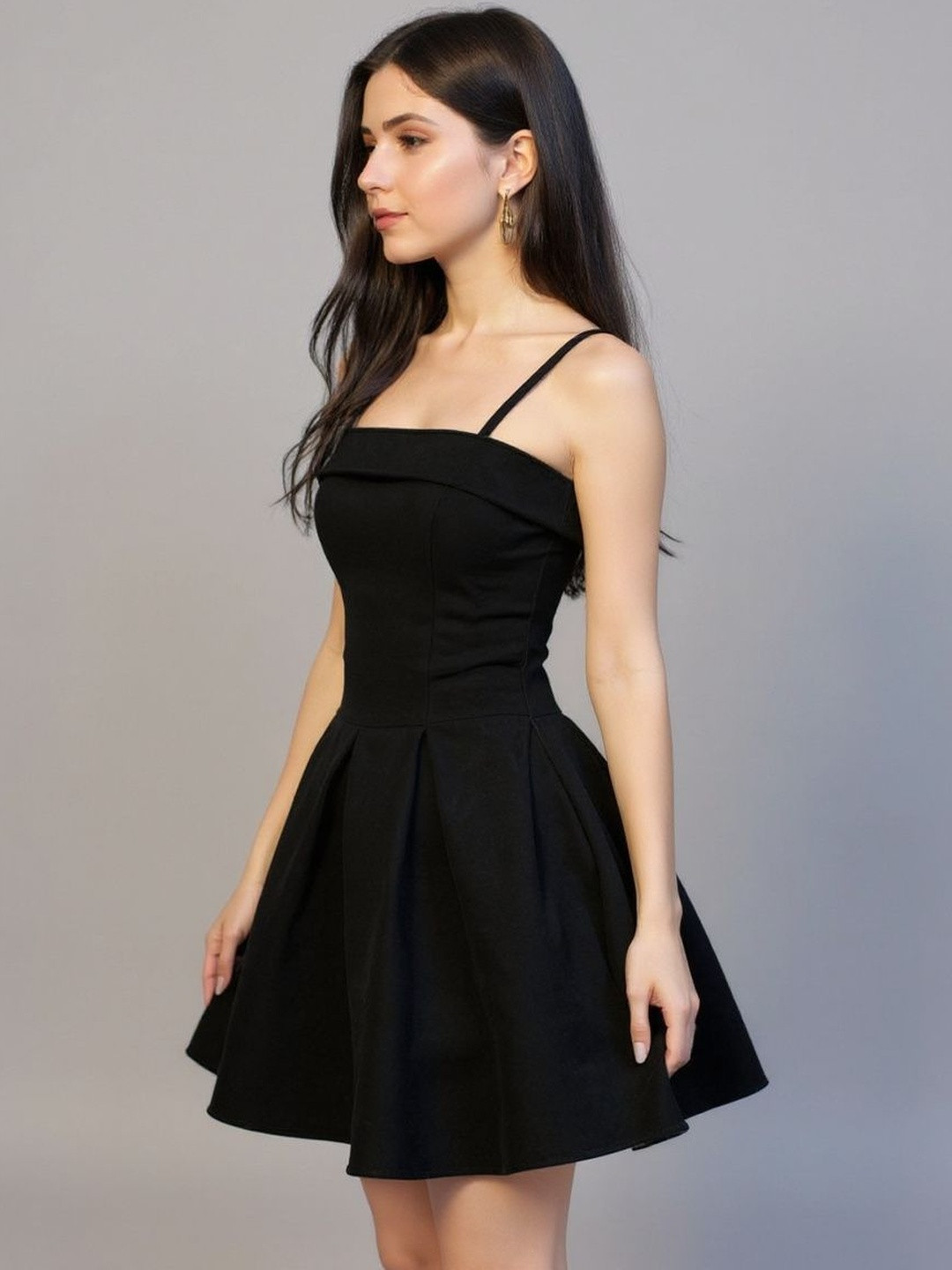 HERE&NOW Fit & Flare Mini Dress
