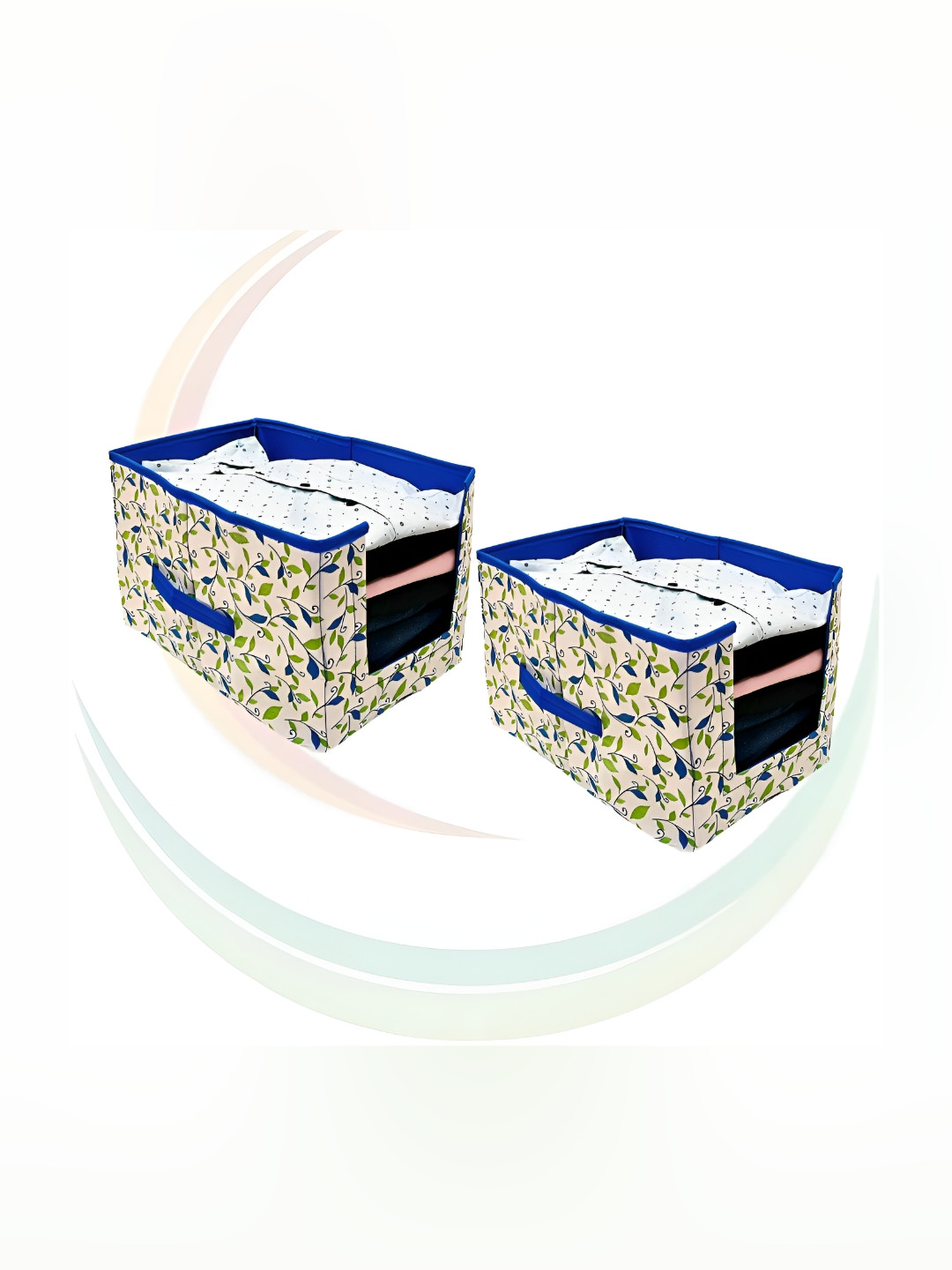 GR Art&Craft Green 2 Pieces Regular Multi-Utility Organisers