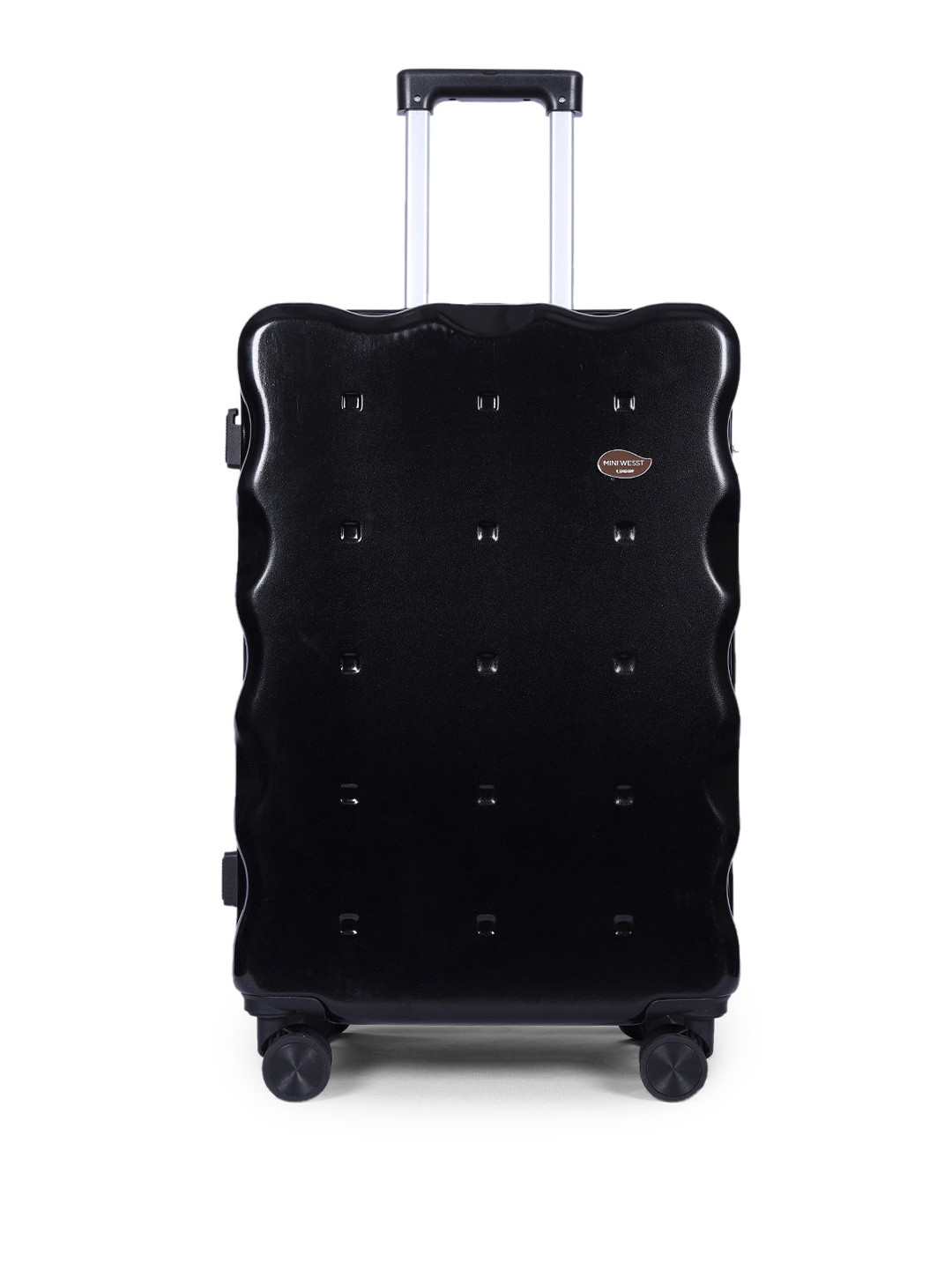 MINI WESST Cookies On The Go Textured Hard-Sided Carry On Cabin Trolley Bag
