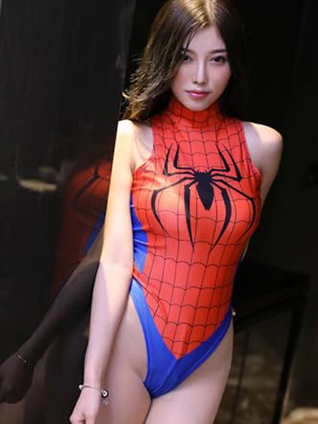 G Heist Spider Bodysuit-Style Nightwear Baby Doll for Women