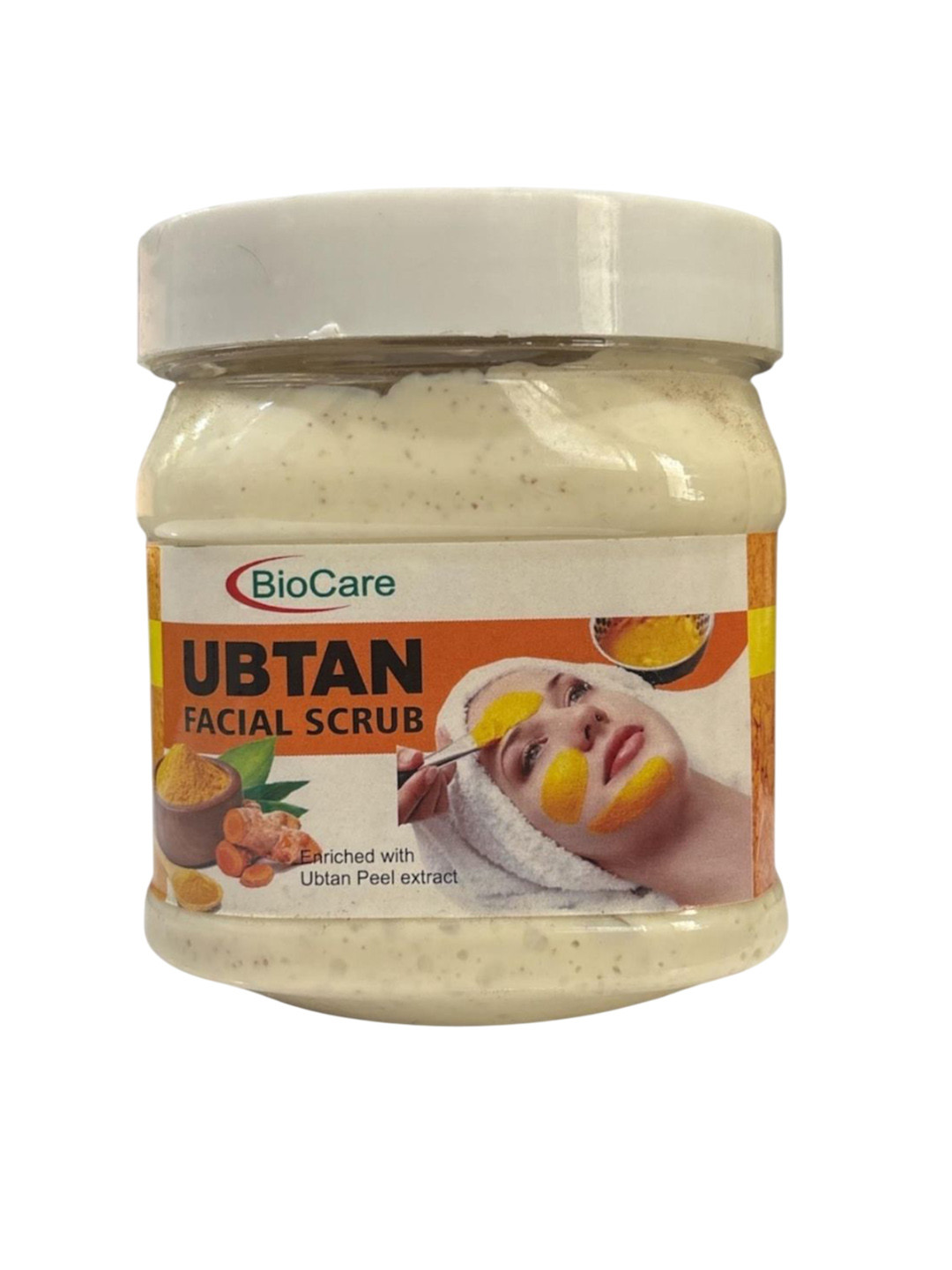Biocare Ubtan Facial Scrub For Skin Nourishment - 500 ml