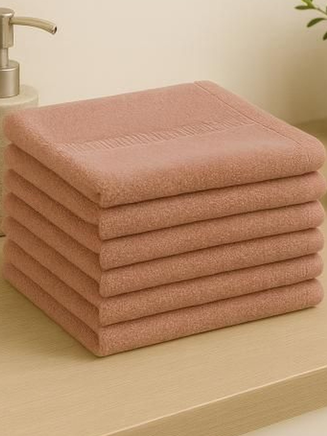 Dollar 400 GSM Pack of 6 Face Towels