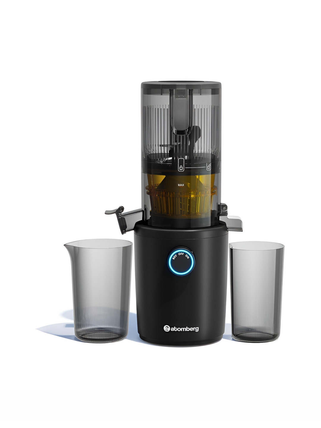 Atomberg Black Althea Cold Press High Nutrition Easy Assembly & Cleaning 200 W Juicer