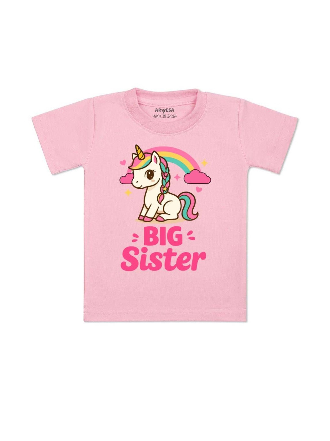 Big Sister Printed Kids Tshirt