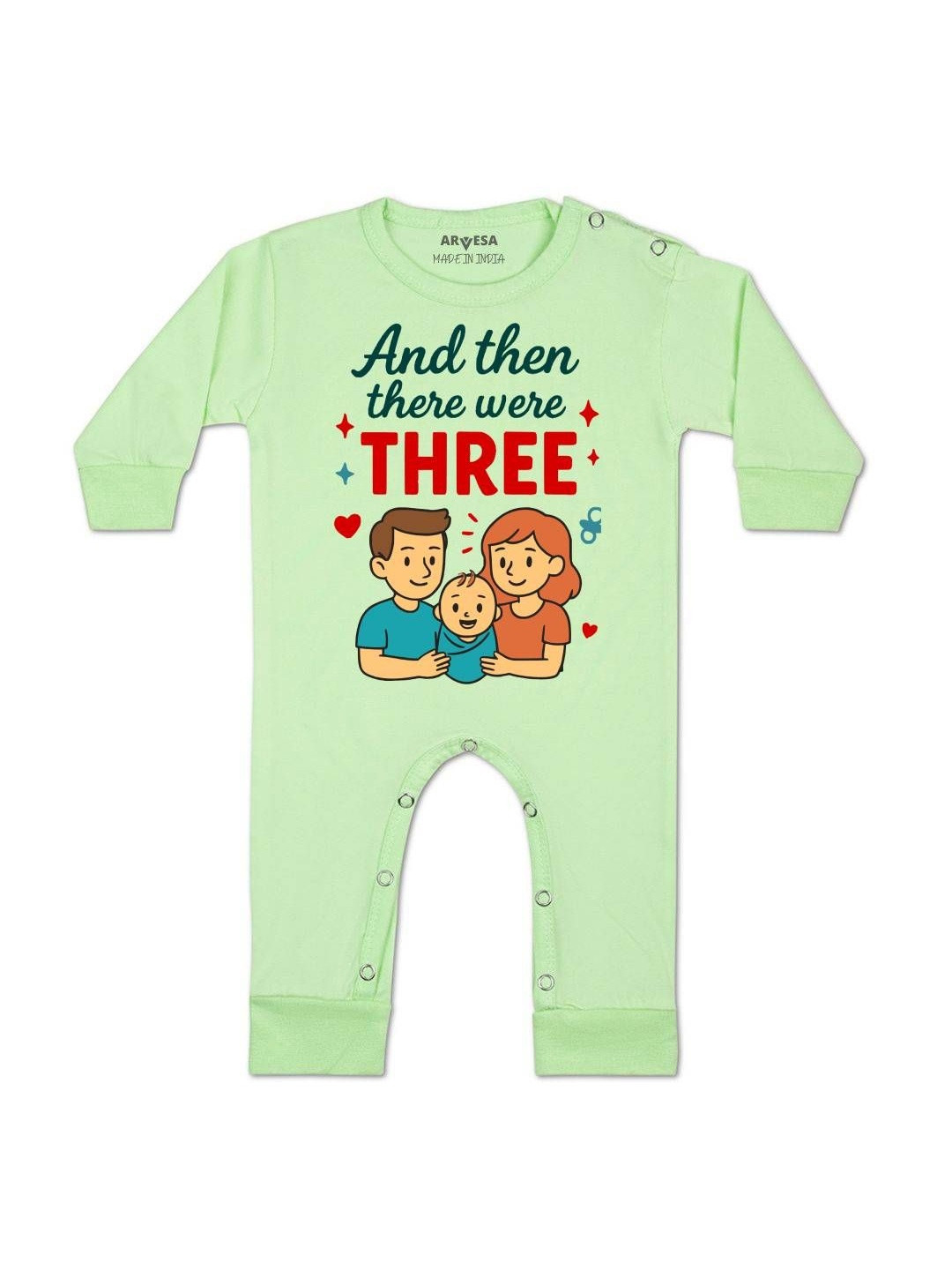 Arvesa Printed Baby Rompers