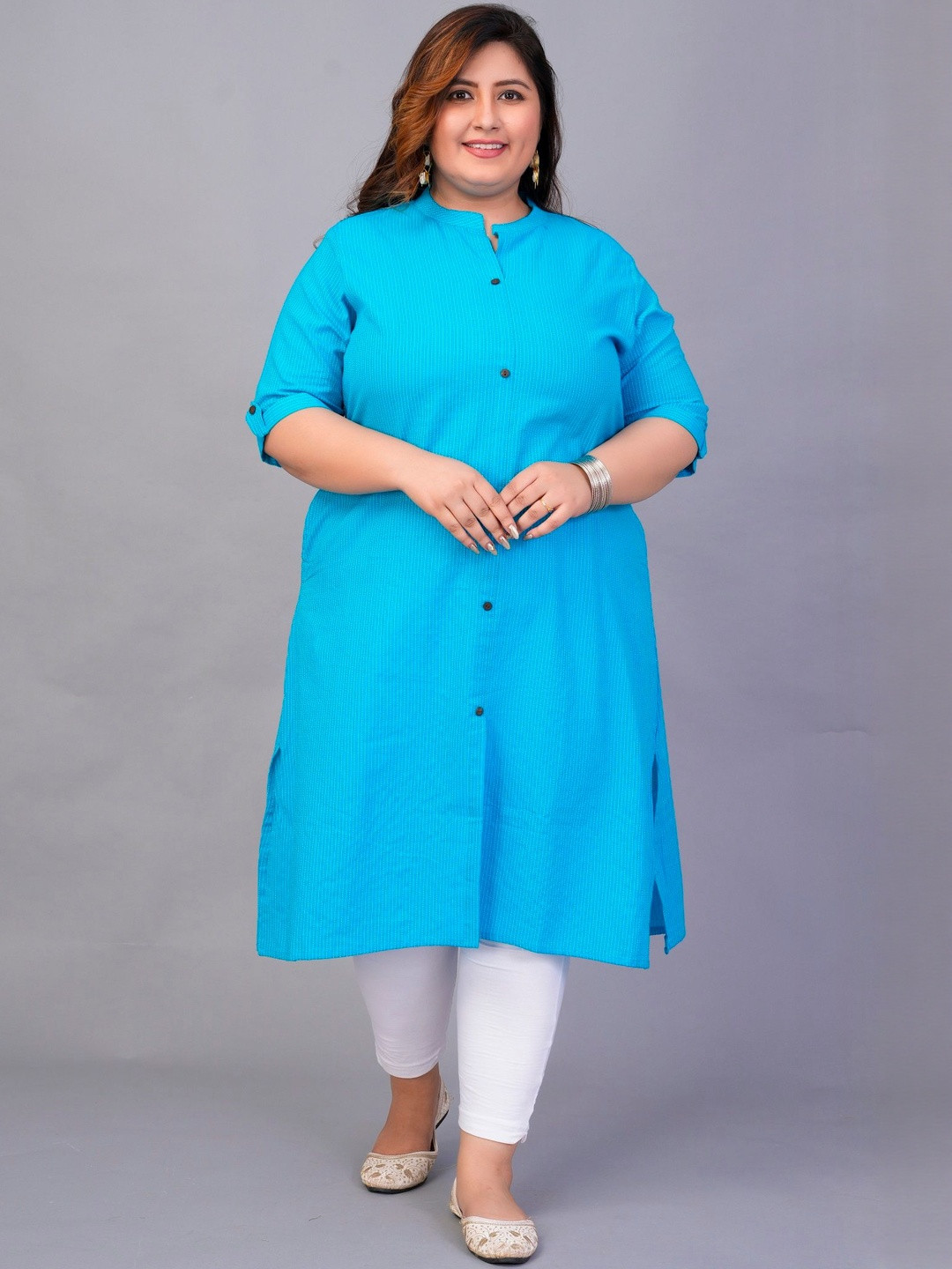 VASAVI Women Cotton A-Line Kurtas