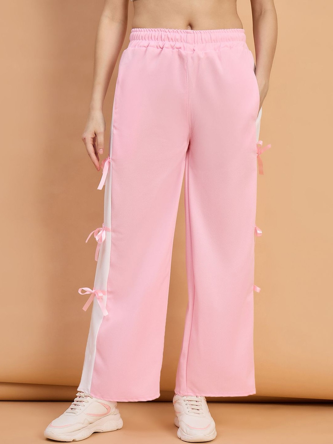 Roadster Women Lycra Casual Regular Trousers