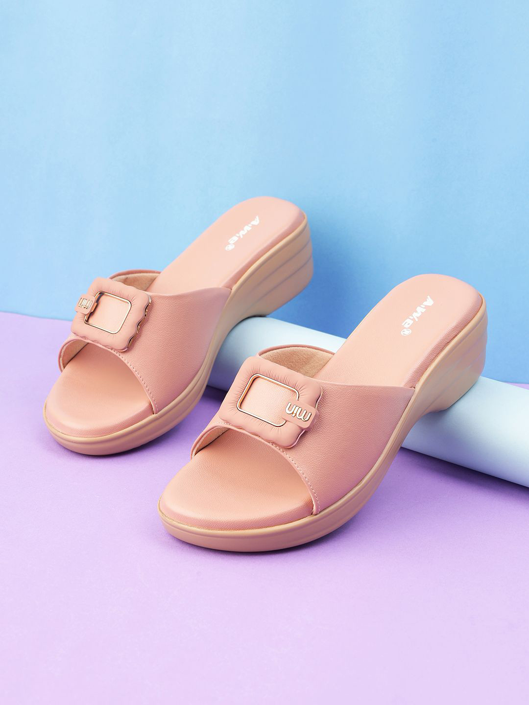 AIWIE Women Open Toe Platform Heel Sandals