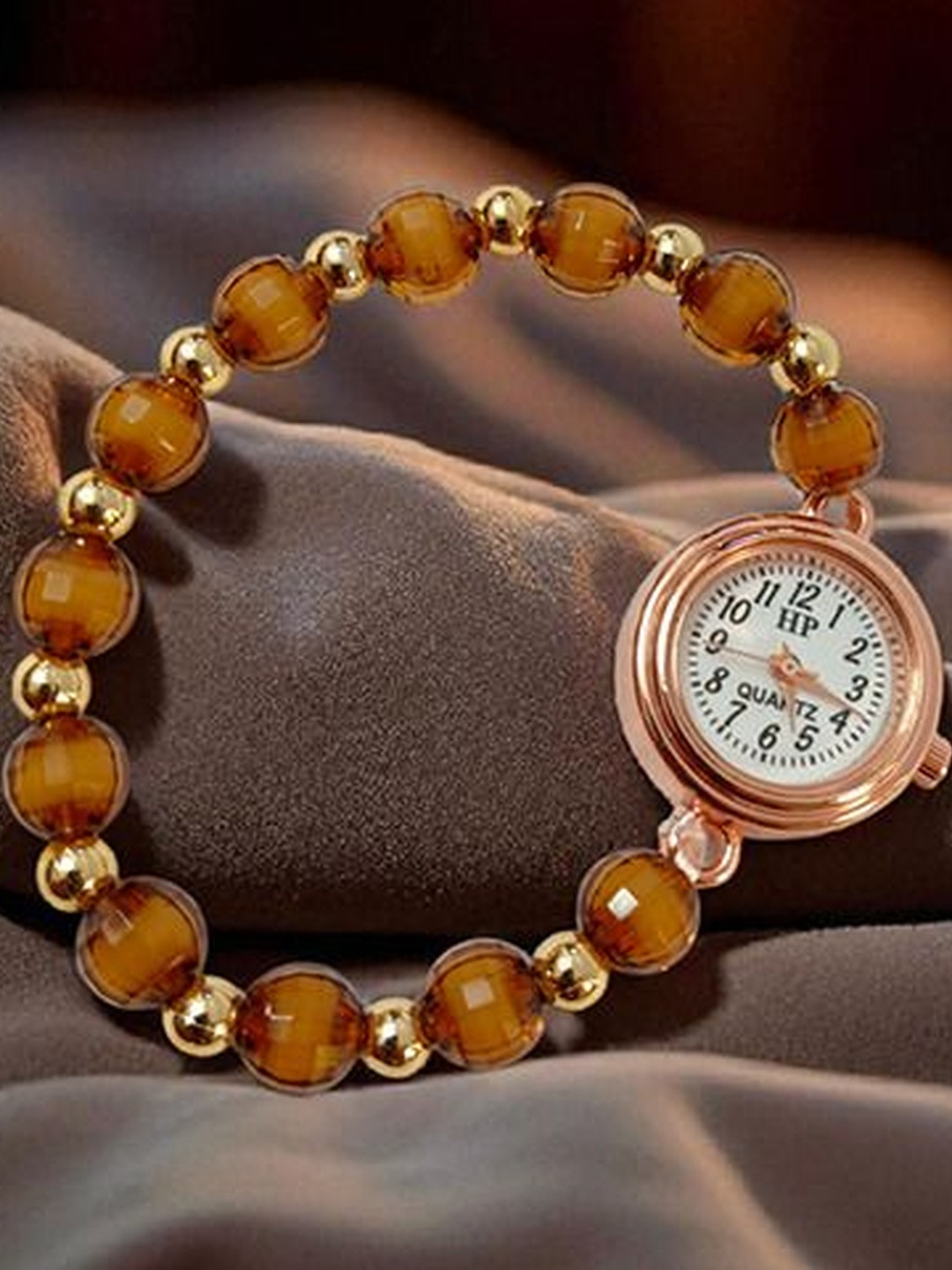 KAVIM Women Bracelet Style Straps Digital Motion Powered Watch WT 2551