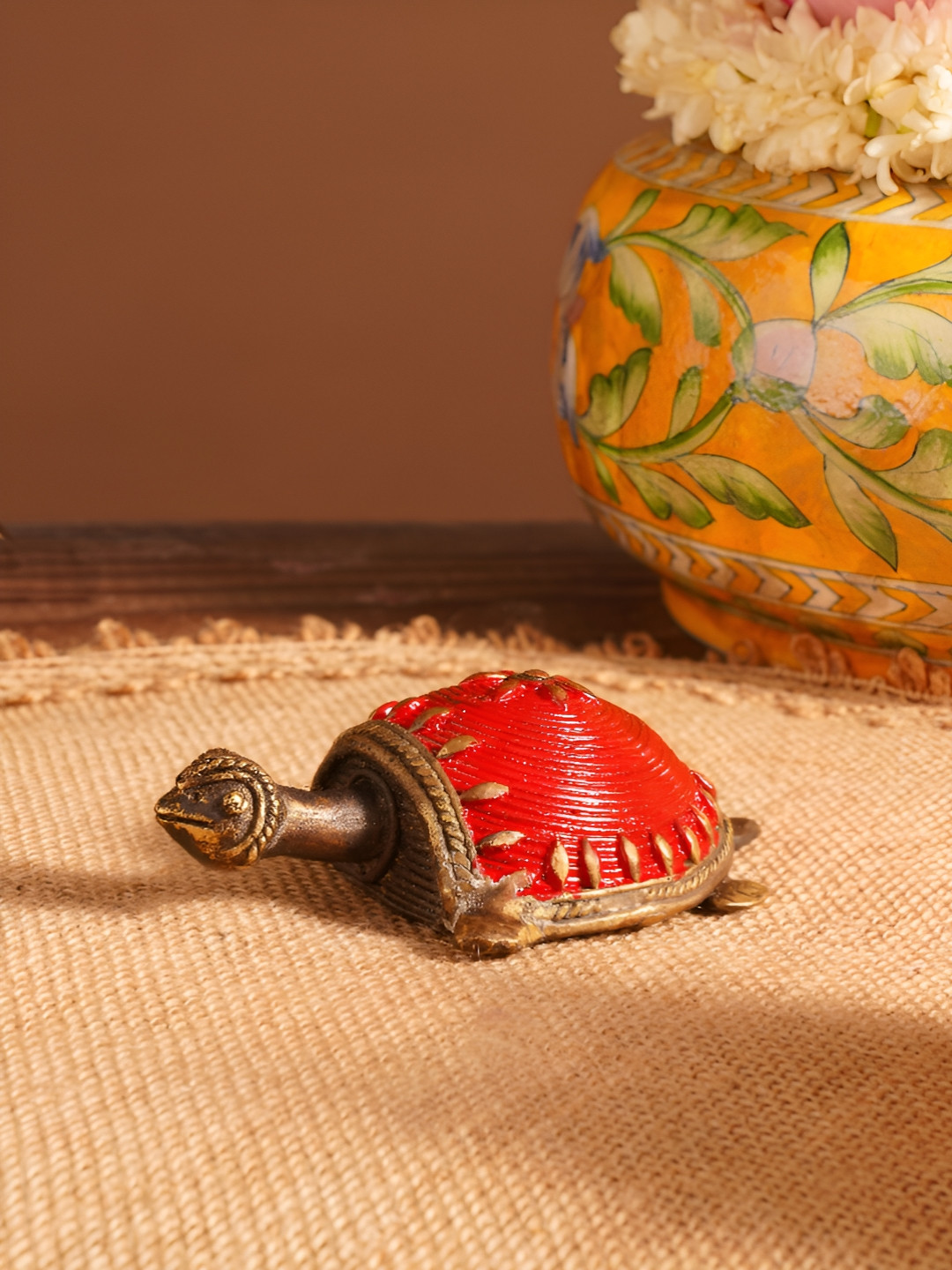 JAYPORE Red Matte Idol Showpiece