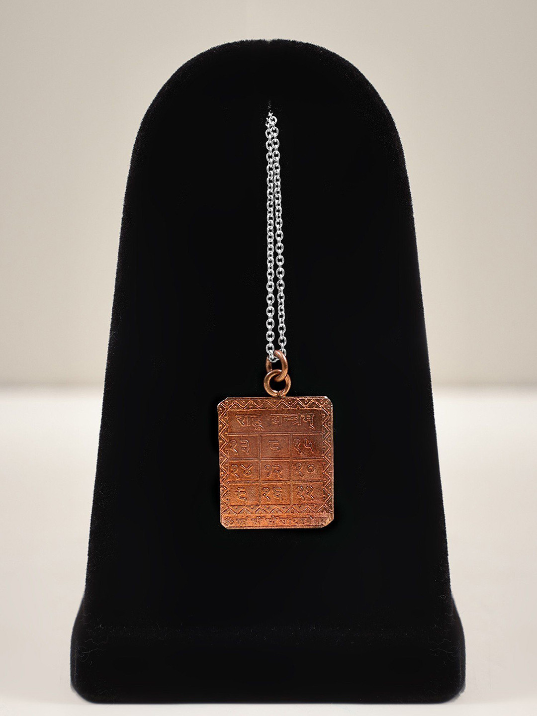 Exotic India Women Silver Hindu Symbols Pendant