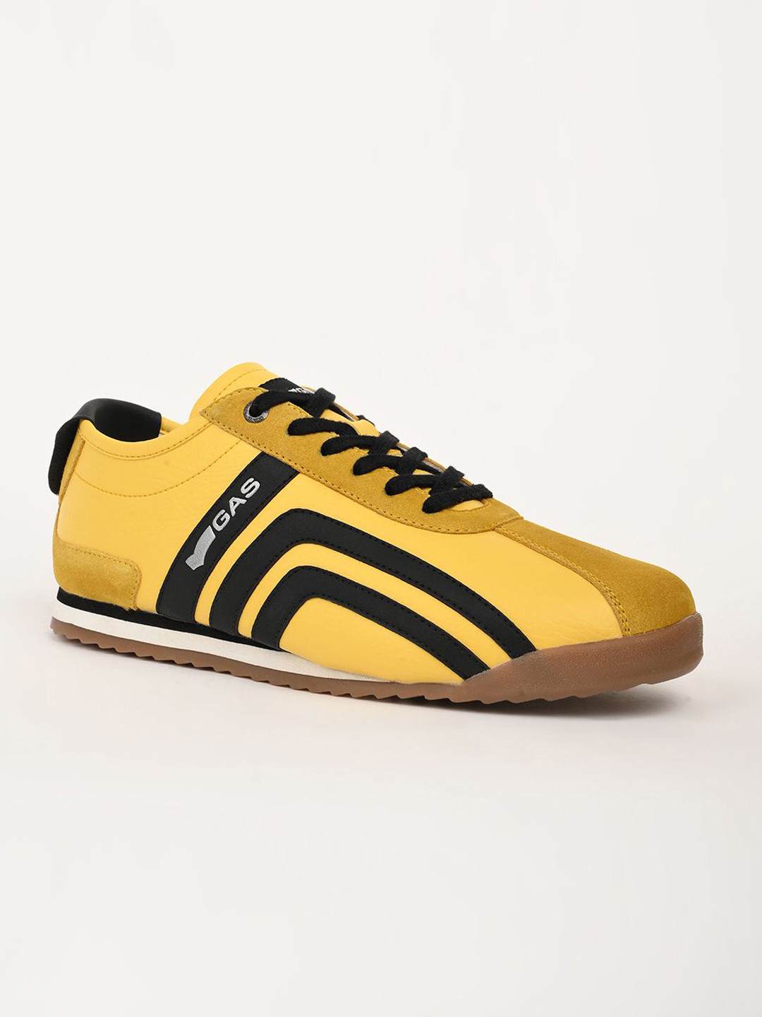 GAS Men Striped Lace-Ups Sneakers