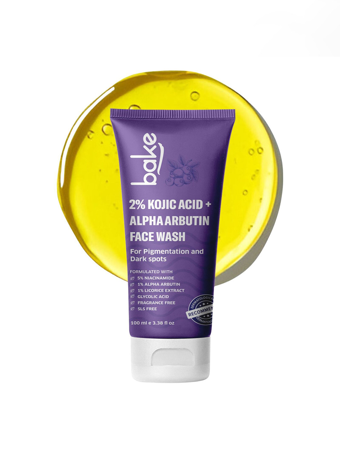 BAKE 2% Kojic Acid & Alpha Arbutin Anti-Pigmentation Face Wash- 100ml