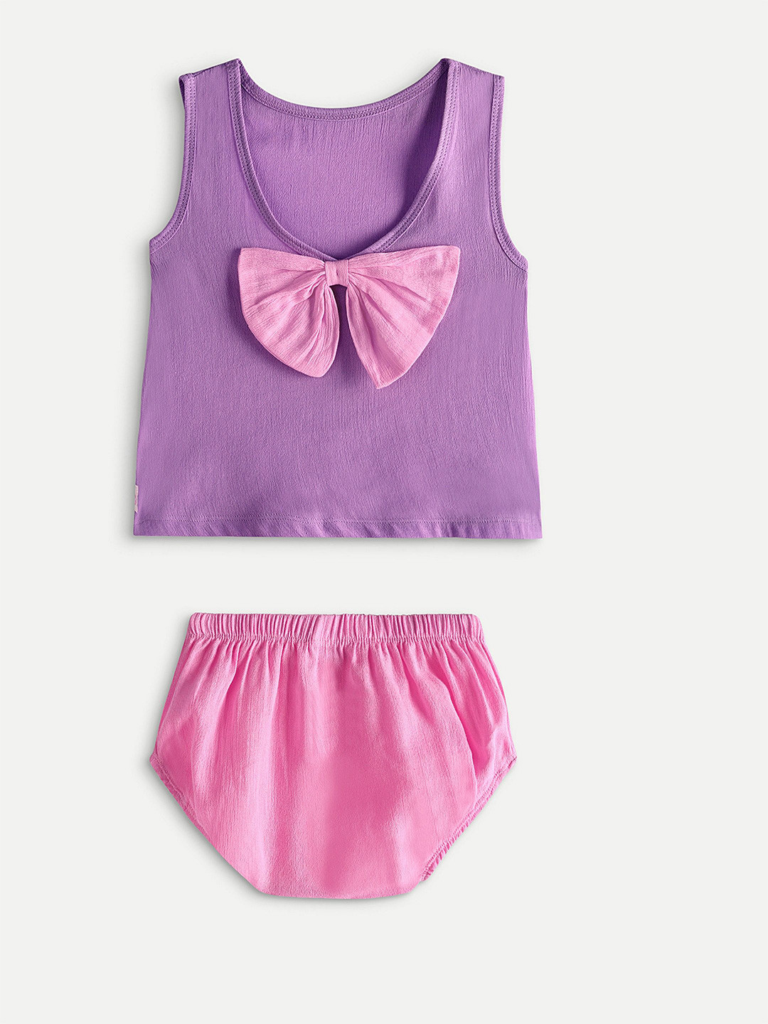 Chuckleberrie Girls T Shirt Bow Dress