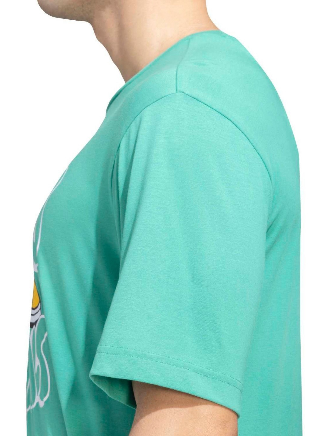 ADIDAS Originals Men Brand Logo Graphic Printed Cotton T-shirt