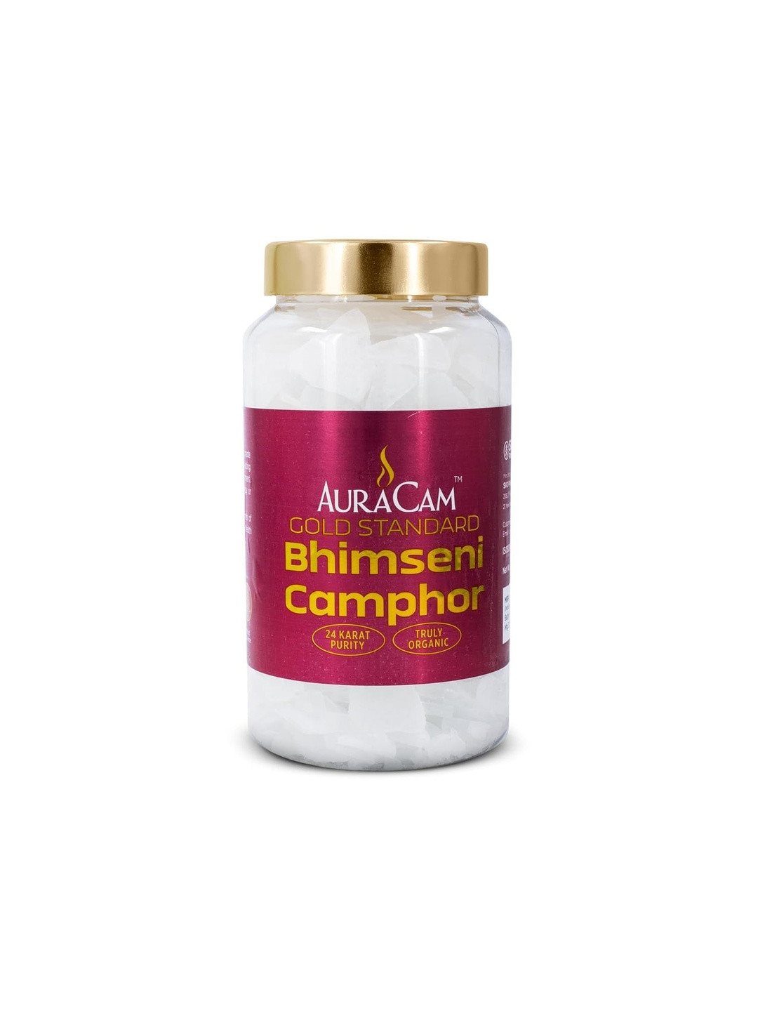 AuraCam Gold Standard Bhimseni Camphor