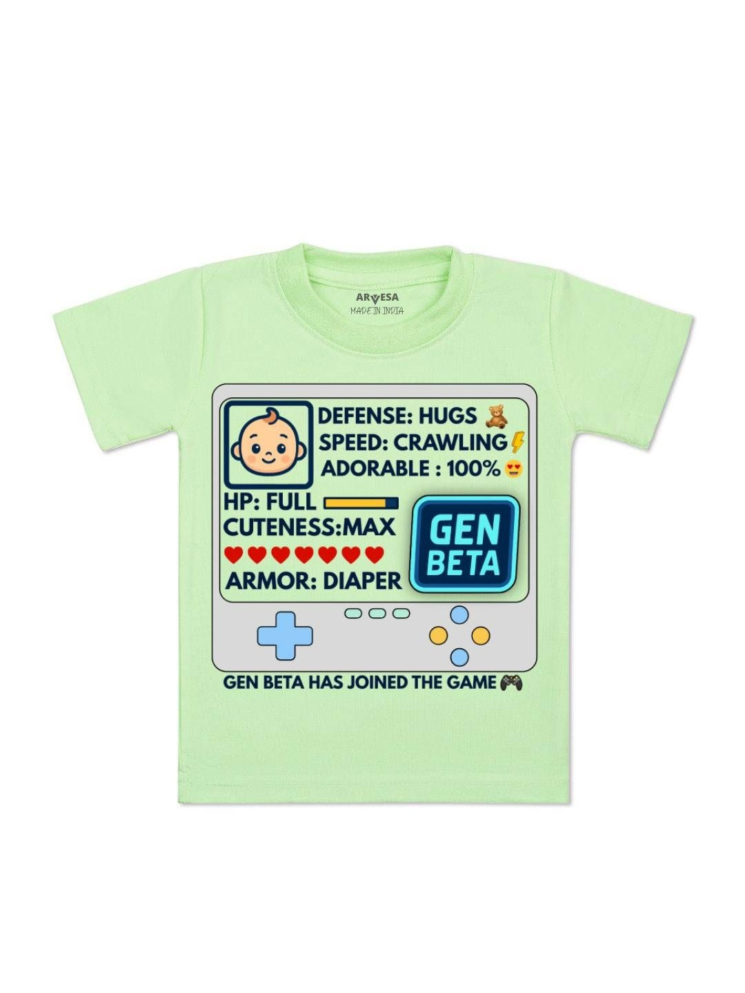Gen Beta Printed Kids Tshirt