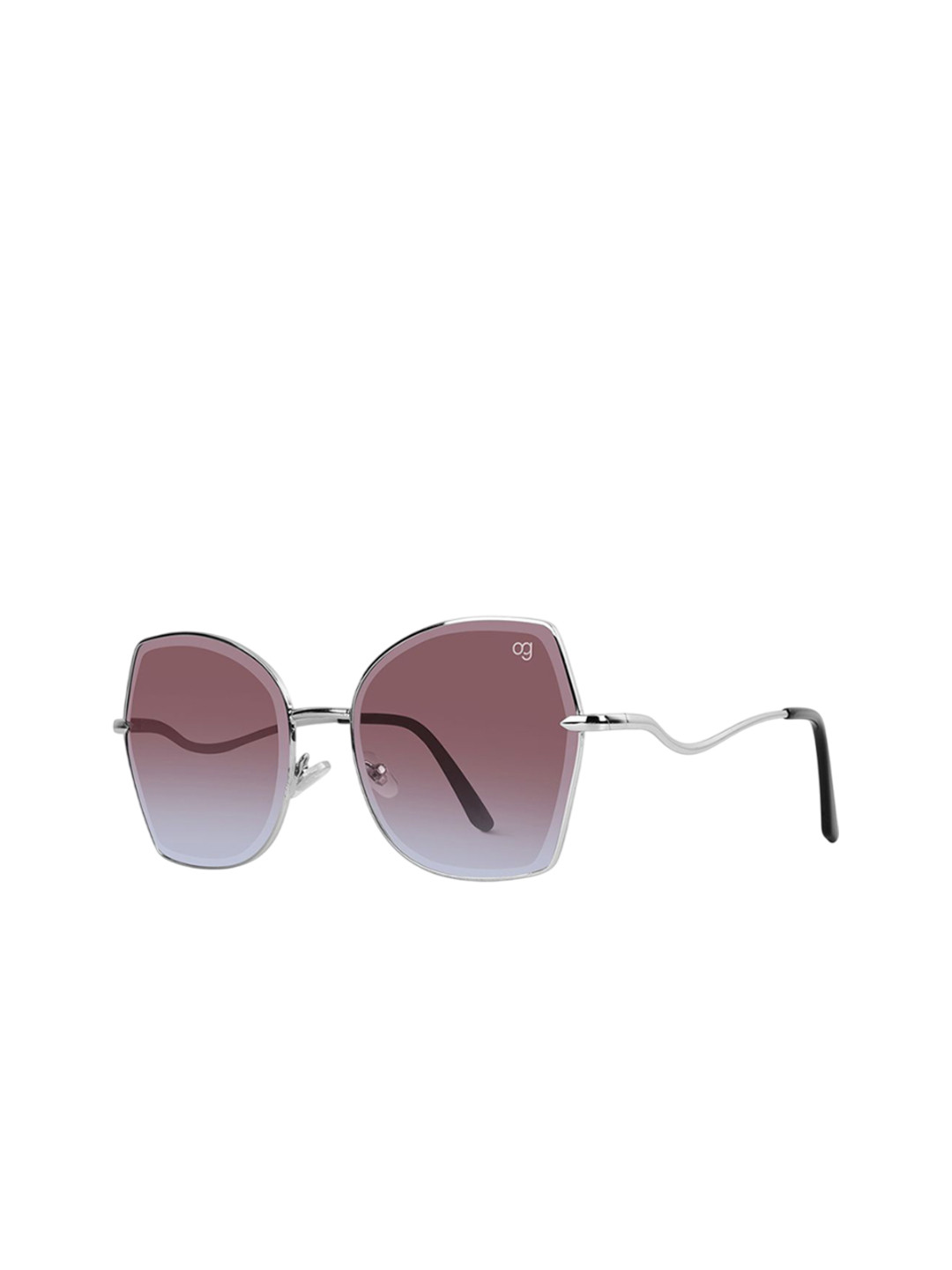 Woggles Unisex Oversized Sunglasses with UV Protected Lens WOMT-MOS-010C6