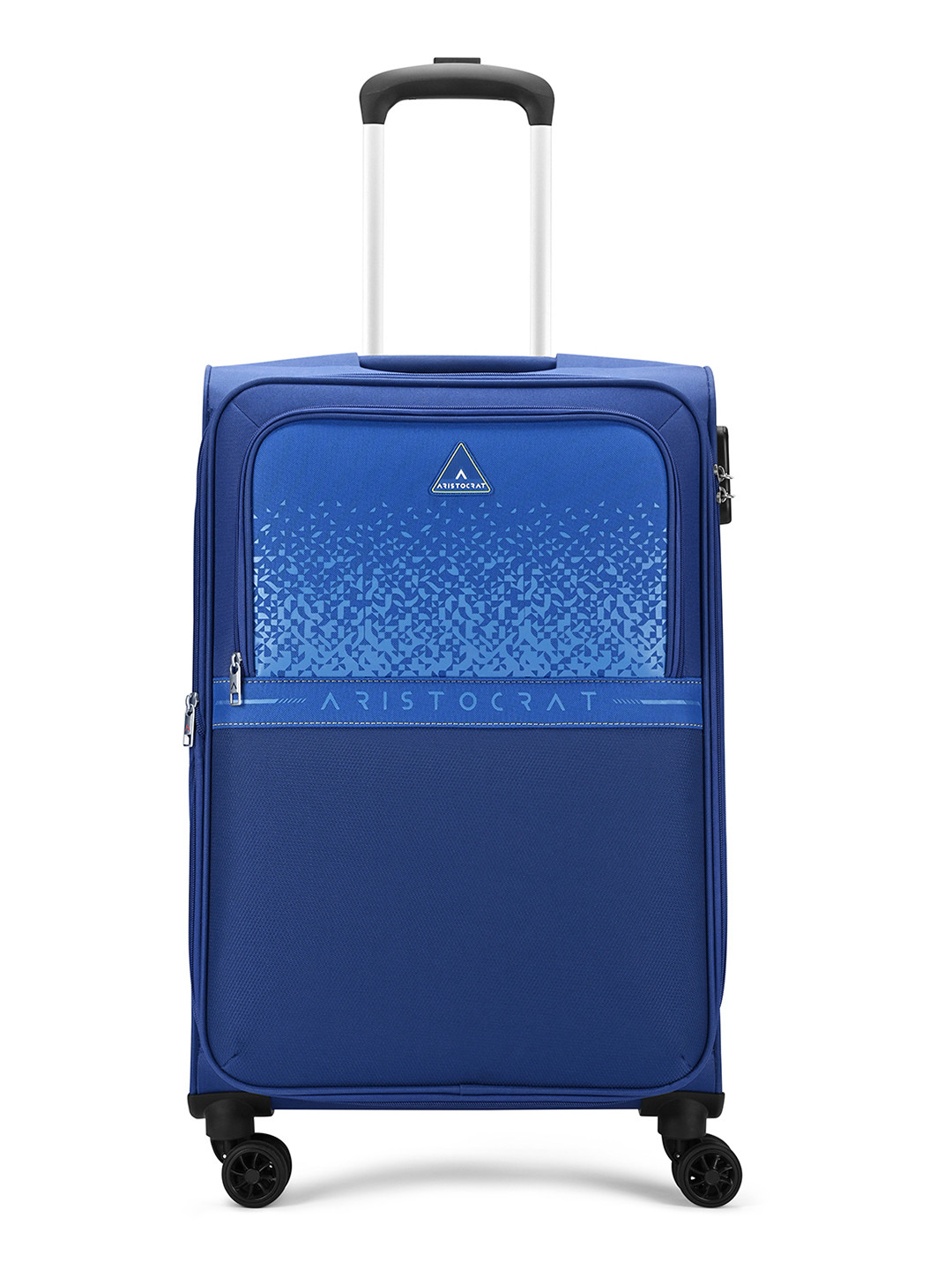Aristocrat Drift Unisex Printed Soft-Sided Medium Trolley Bag