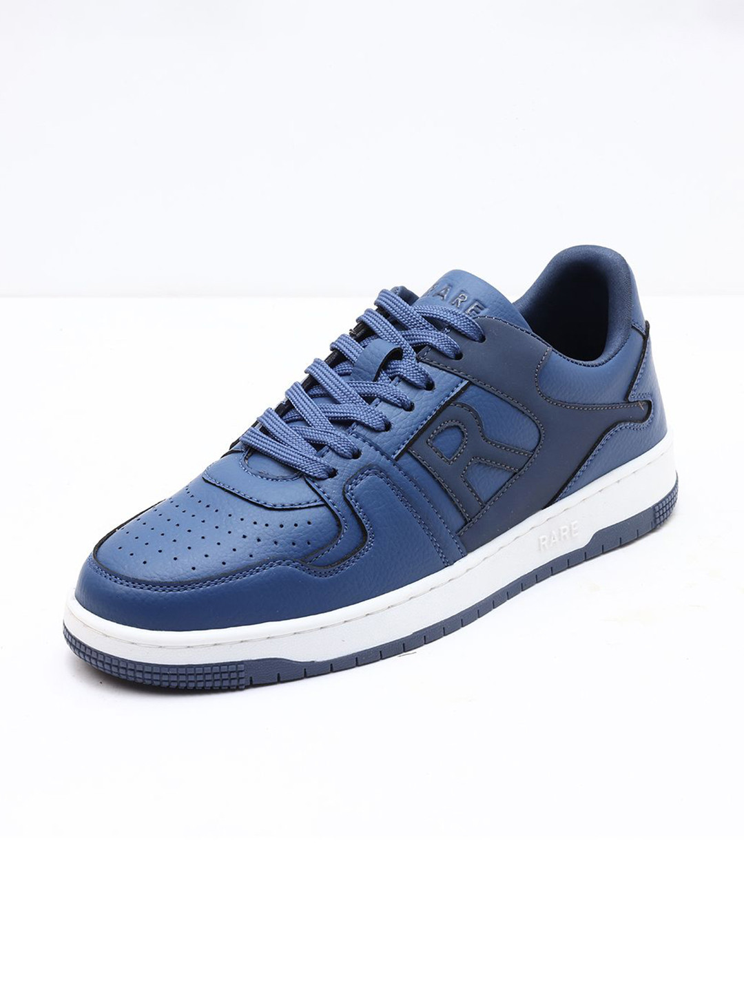 RARE RABBIT Phantom Men Textured Round Toe Lace-Ups Sneakers