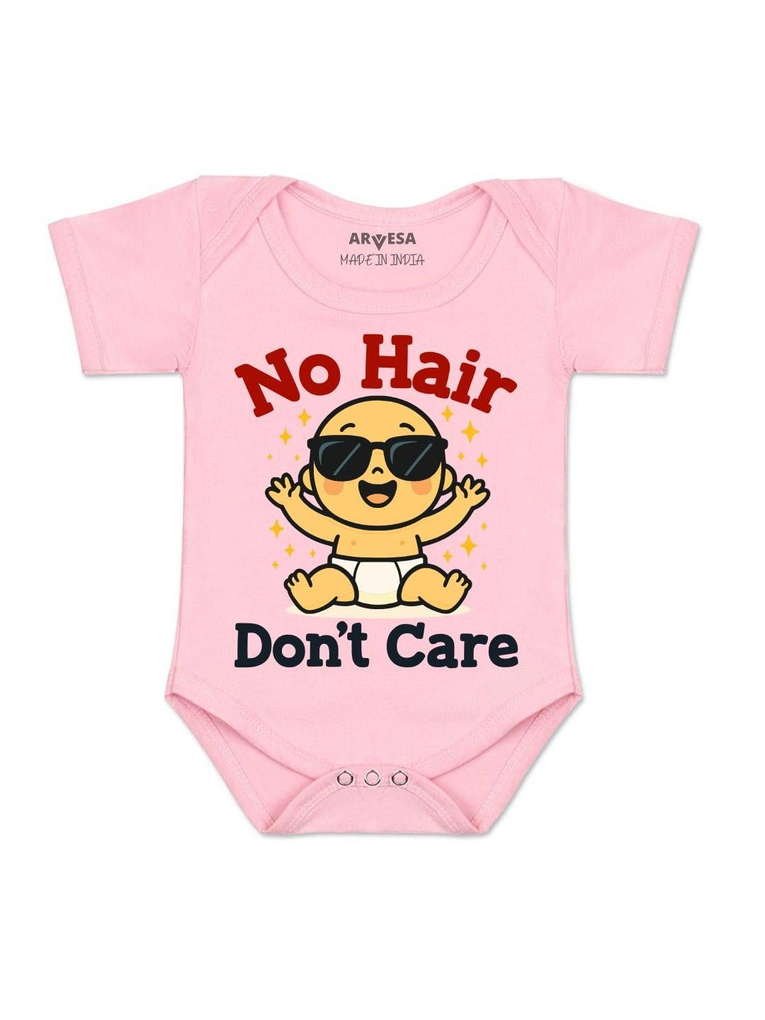 Arvesa Kids Envelope Neck Short Sleeves Rompers