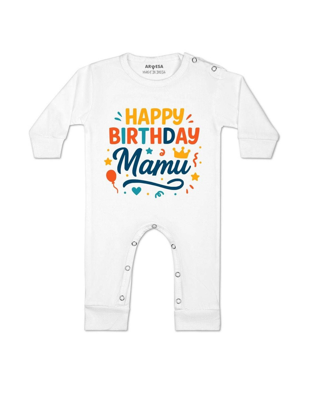 Arvesa Printed Baby Rompers