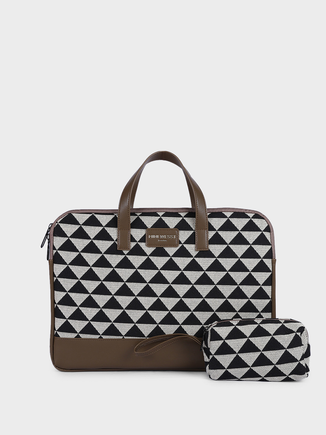 MINI WESST Bourbon Street Unisex Printed Laptop Bag