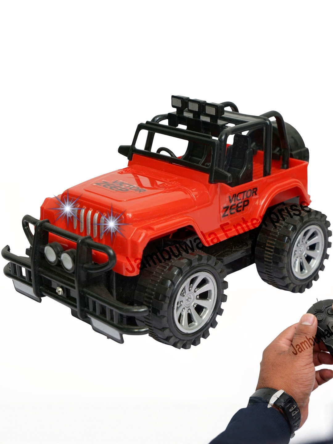 Jambuwala Enterprise Kids Red & Black Remote Control Zeep Toy