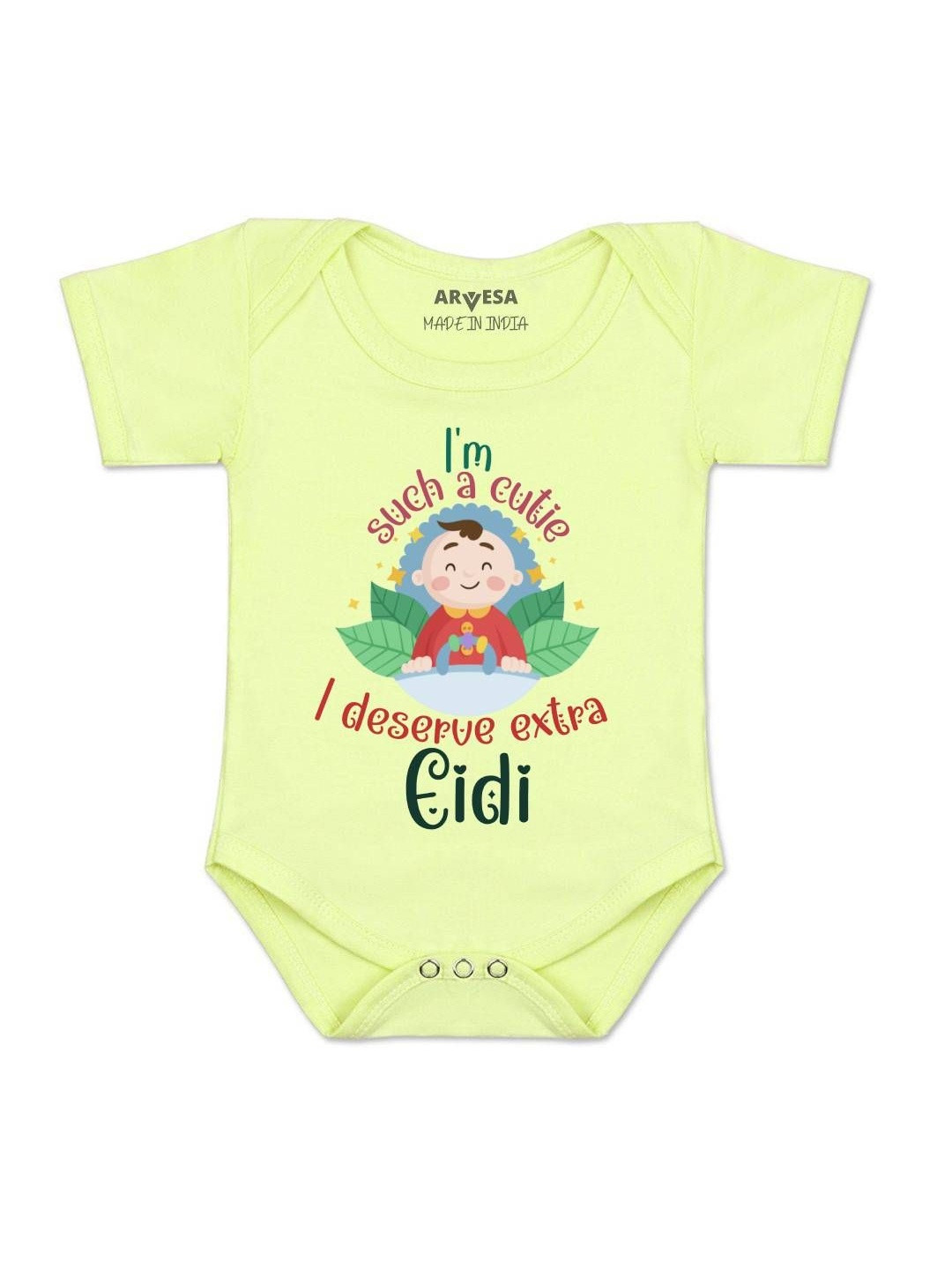 I Deserve Extra Eidi Printed Romper