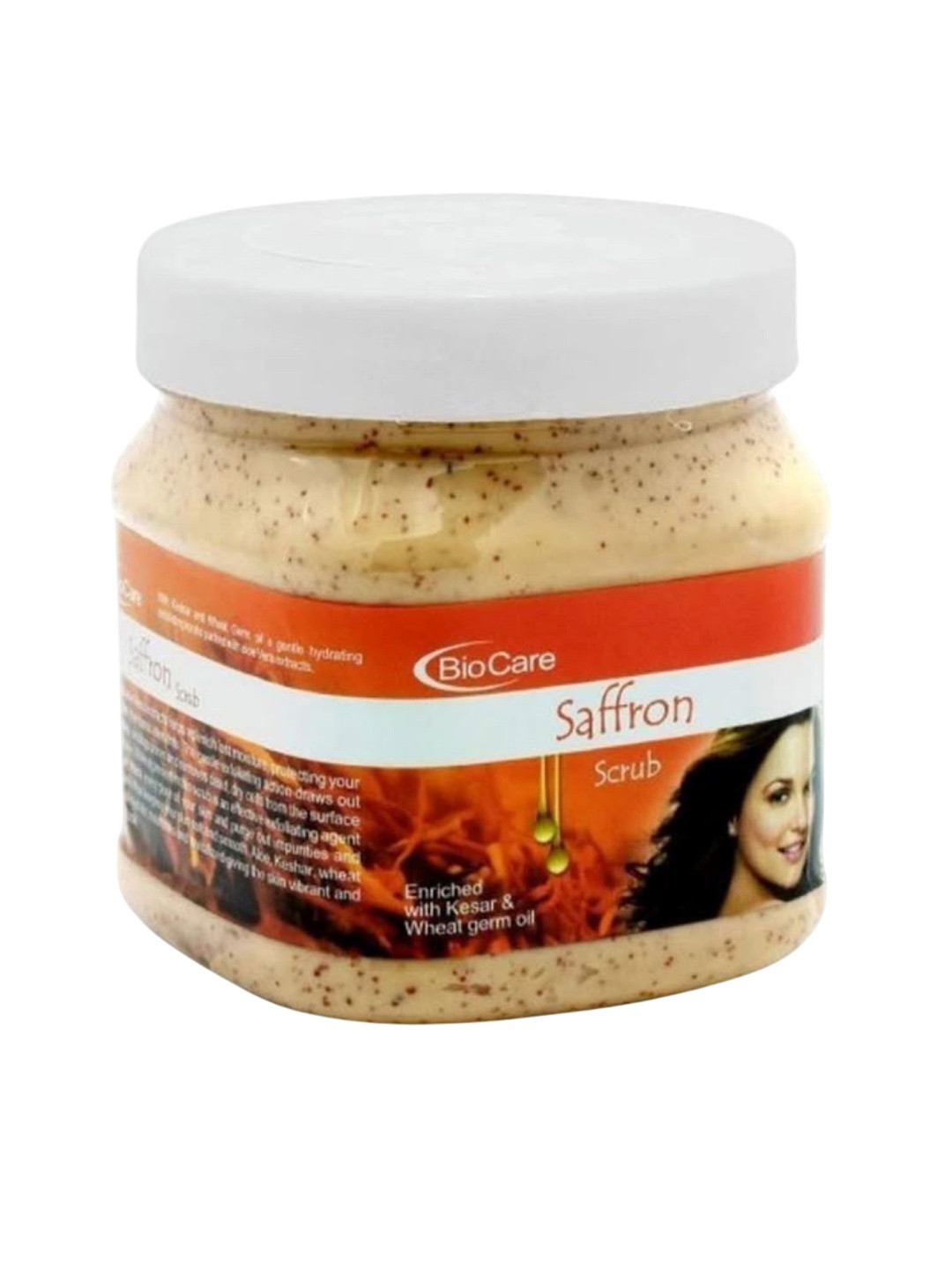 Biocare Saffron Scrub For Skin Nourishment - 500 ml