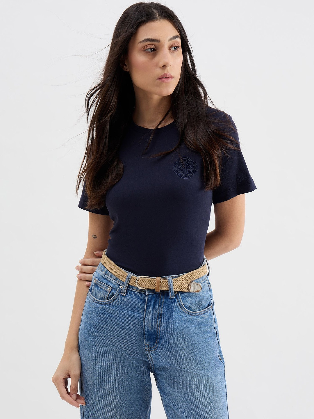 GANT Embroidered Applique T-shirt