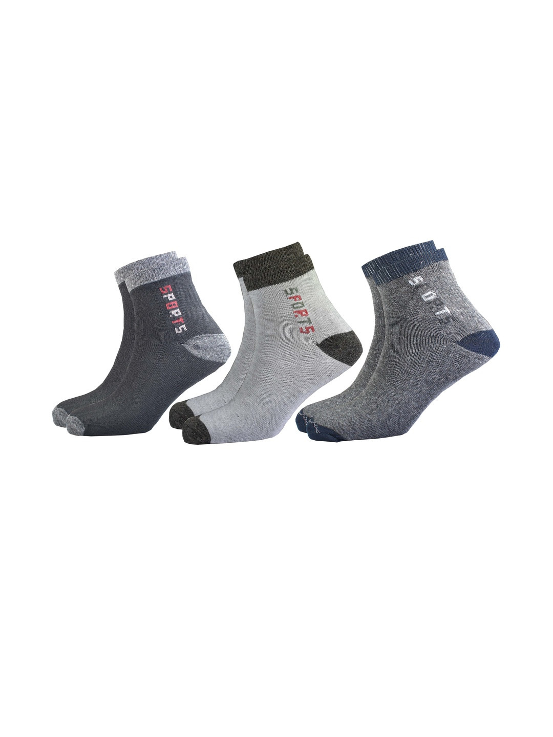 TINY HANDS Adult Pack of 3 Mid-Calf Socks