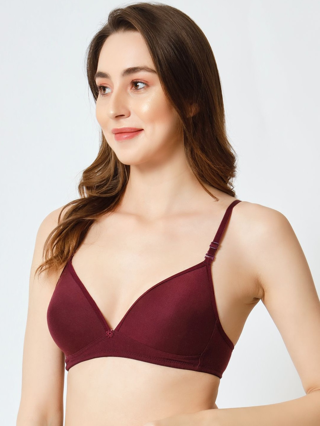 Imsa Moda Women Pack Of 2 Lightly Padded V-Cup Bra