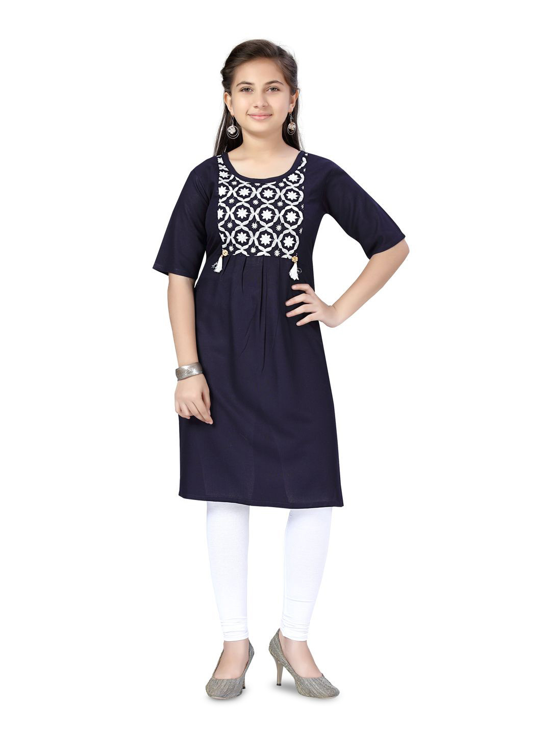 BAESD Girls Three-quarter Kurta