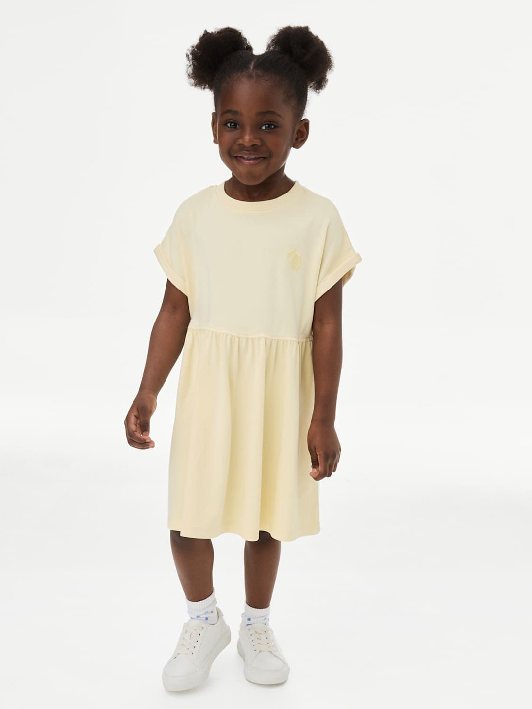 Marks & Spencer Cotton Rich Jersey Dress