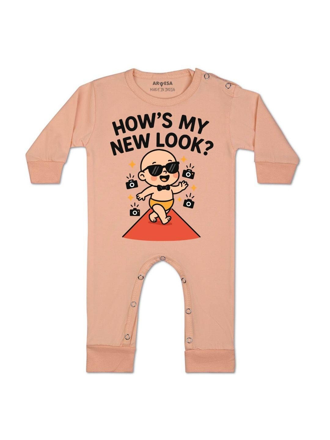 How's My New Look Printed Baby Rompers