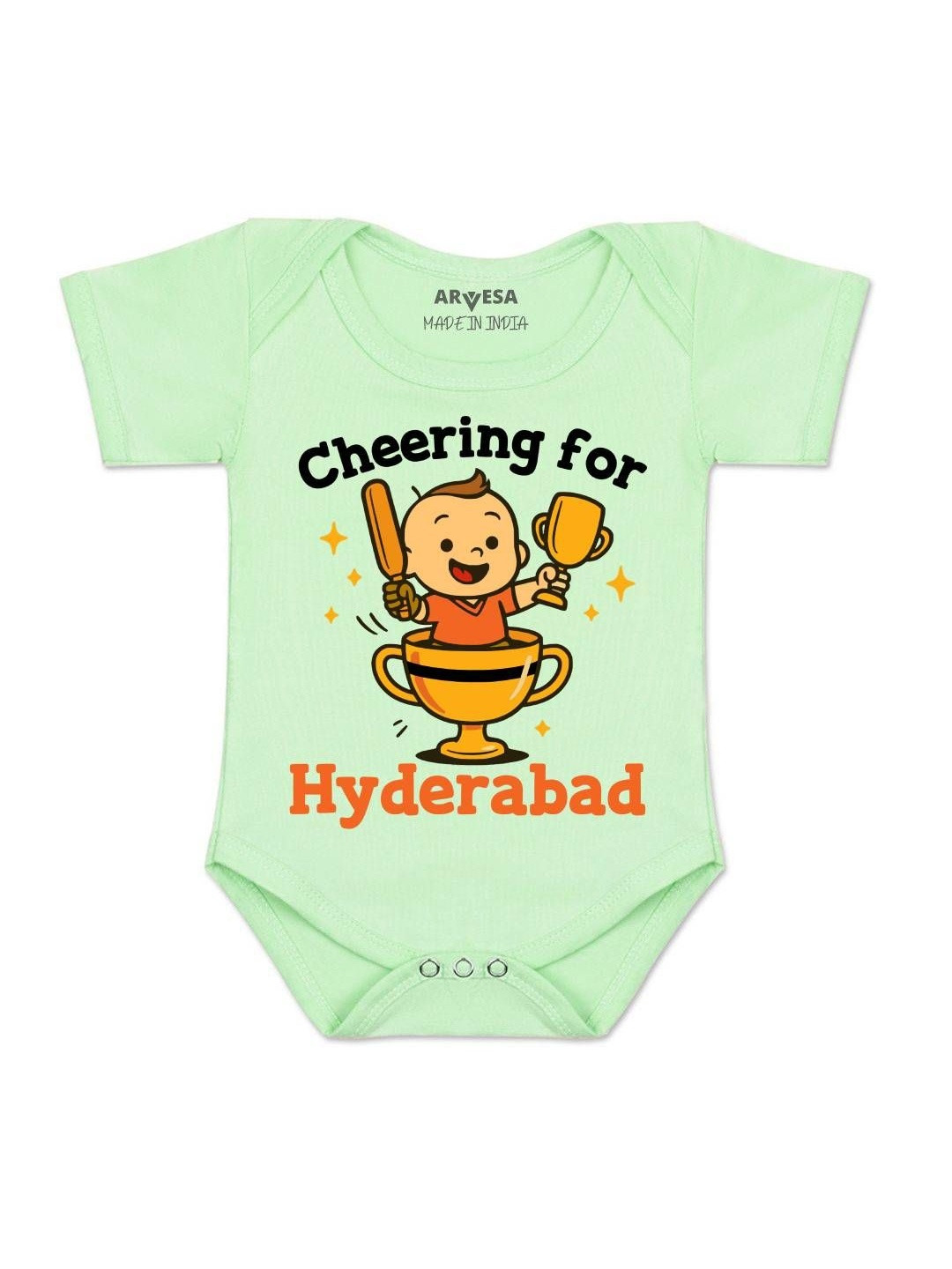 Cheering For Hyderabad Printed Romper