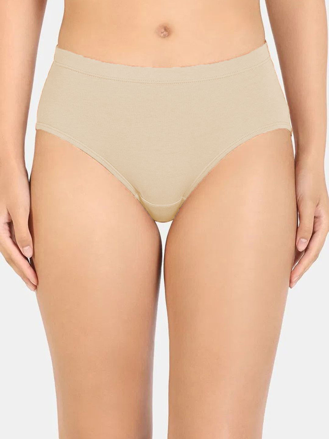 HRX by Hrithik Roshan High-Rise Antibacterial Breathable Hipster Brief Lady-L8