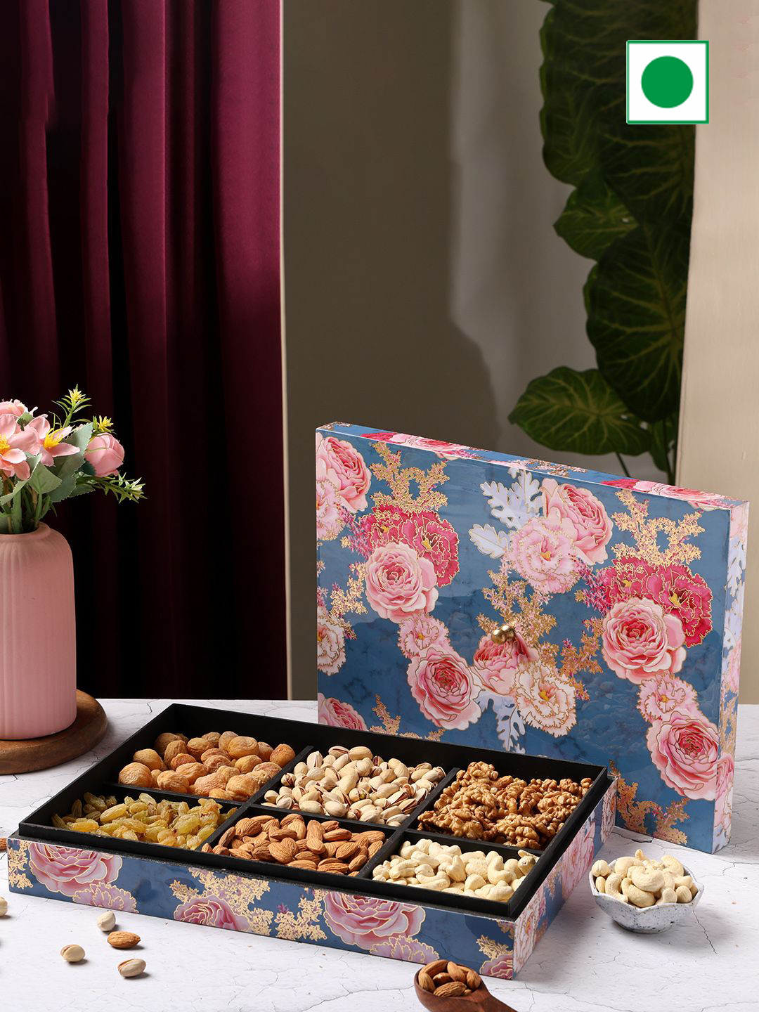 Riwaz Set Of 6 Dry Fruit Gift Box