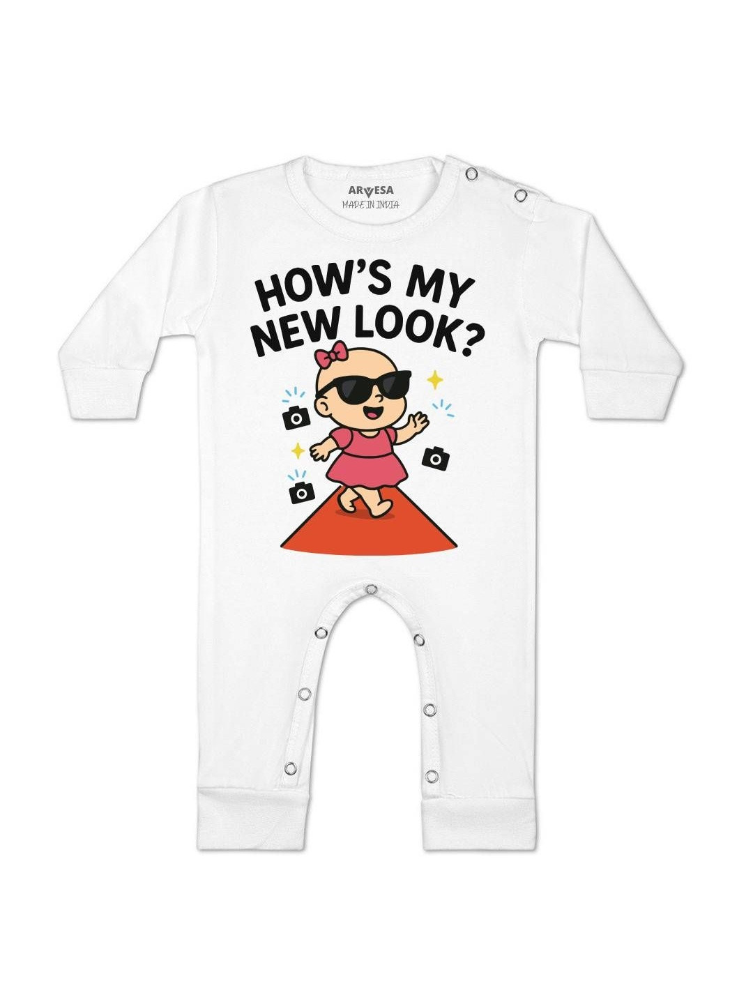 How's My New Look Printed Baby Rompers