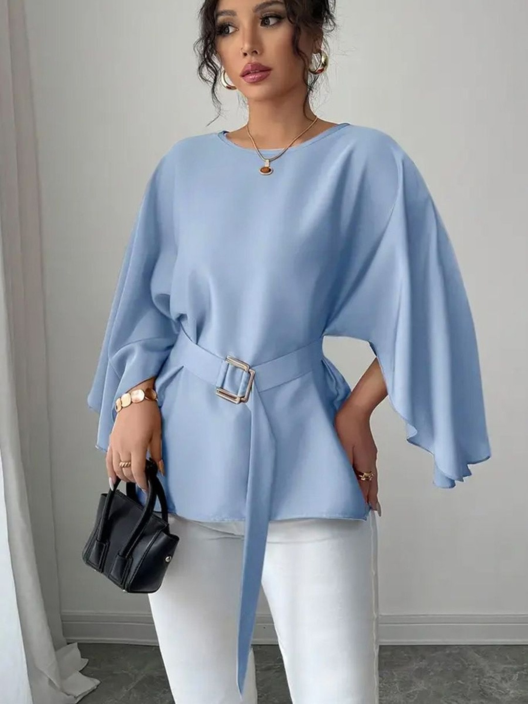 StyleCast Waist Tie-Ups Top